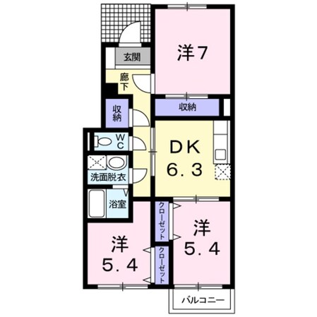 インポートSの物件間取画像